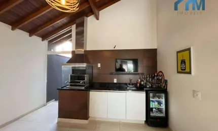 Espaçosa casa com 3 quartos e área gourmet no jardim paulista ii com 164m², itu/sp