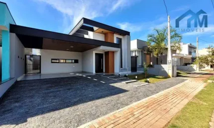 Casa Moderna à Venda no Condomínio Lagos d'Icaraí - Salto - SP