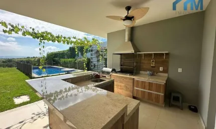 Casa com 4 dormitórios para alugar, 320 m² por R$ 16.000/mês - Condomínio Xapada Parque Ytu - Itu/SP