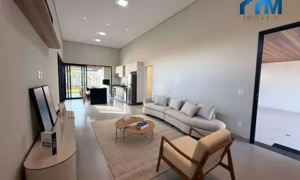 Casa com 3 dormitórios à venda, 182 m² por R$ 1.620.000 - Condomínio Residencial Una - Itu/SP