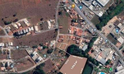 Terreno à venda, 1016 m² por R$ 360.000,00 - Santa Branca - Pouso Alegre/MG