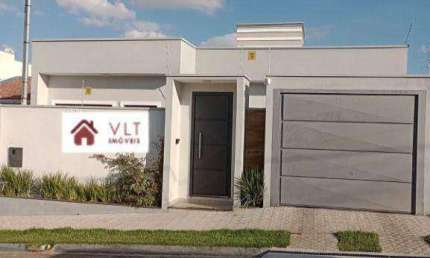 Casa com 3 dormitórios à venda, 128 m² por R$ 590.000 - Parque Real - Pouso Alegre/MG