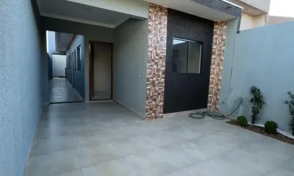 casa c/ 3 quartos, corredor lateral, 2 banheiros, parque são pedro, divisa c/ maringá, sarandi