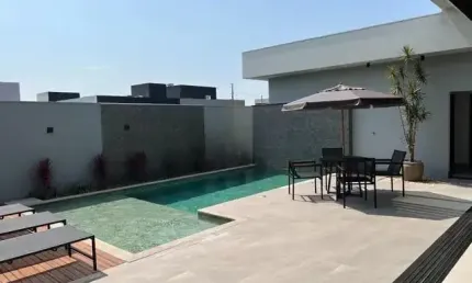 casa alto padrão, condomínio mirante rio paraná. porto rico, 4 suítes, piscina aquecida