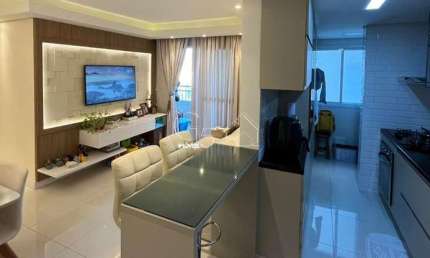 Apartamento à venda Condomínio Contemporâneo- Jundiaí- 2 dormitórios sendo 1 suíte- 2 vagas- Área de lazer