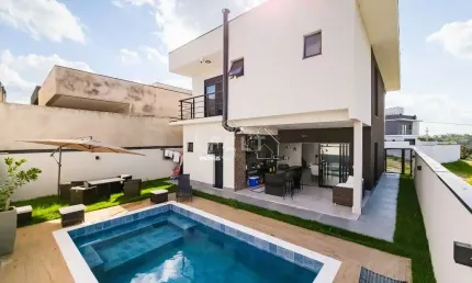 Casa de alto padrão no condomínio bella vitta em jundiaí.