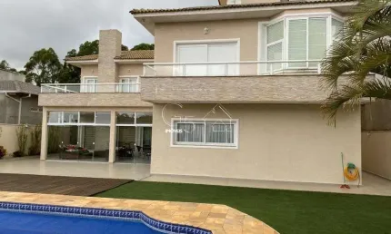CASA A VENDA NO CONDOMÍNIO SERRA DOS CRISTAIS COM VISTA PANORÂMICA