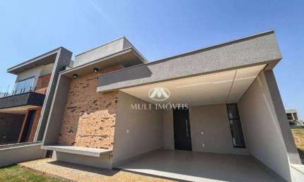Casa Nova Térrea em Condomínio Fechado localizado no Vivendas da Mata com 259,42m² de terreno e 151,22m² de área construída.
