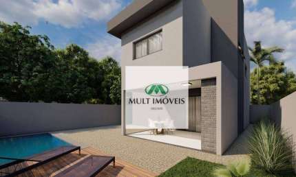 Casa com 3 dormitórios à venda, 157 m² - Portal da Mata - Ribeirão Preto/SP