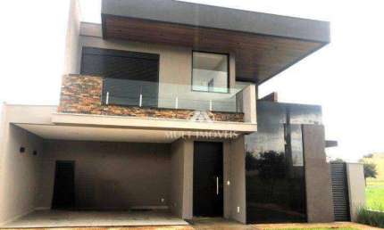 Sobrado no  Condomínio Portal da mata -  com 257m², 3 suítes, piscina e varanda gourmet.