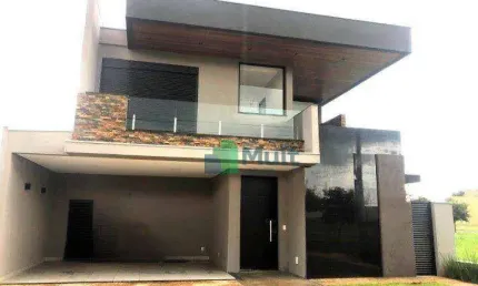Sobrado no  condomínio portal da mata -  com 257m², 3 suítes, piscina e varanda gourmet.