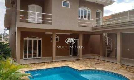 Lindo Sobrado no Bairro da Ribeirânia com 4 dormitórios, piscina e varanda gourmet, 359m² de área útil.