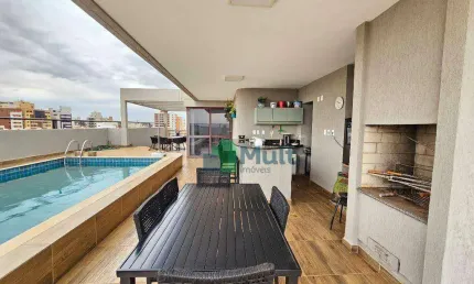 Cobertura localizada no Centro da Cidade, próximo ao Shopping Santa Úrsula com 287,50 m² de área útil.