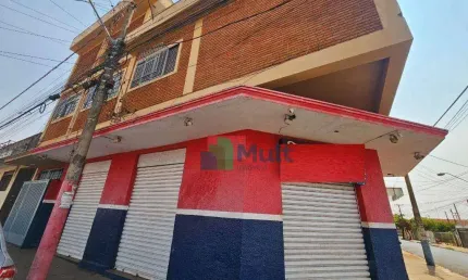 Imóvel comercial/ residencial; parte superior sobrado  e parte inferior salão, excelente localização no bairro vila tibério, terreno81m² e 206m² útil