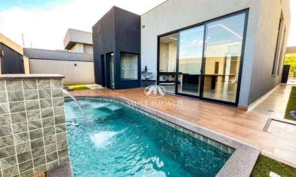 Casa Térrea em Condomínios Fechado localizado na Quinta dos Ventos com Terreno de 336 m² e  180 m² de área construída.
