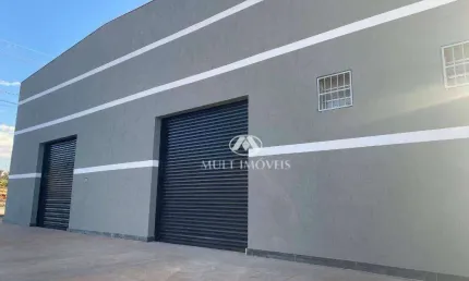 Excelente galpão comercial com localização estratégica na Reserva Macaúba, com área total de 506,25