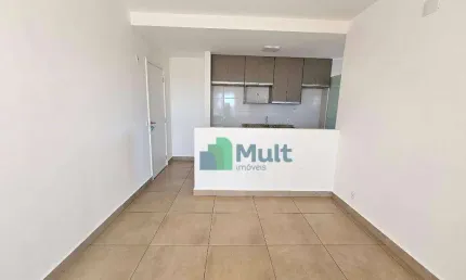 Apartamento em excelente localização próximo a Unaerp, Novo Shopping, Posto Indaiá Conveniência, 72m² de área privativa, andar alto, face sol da manhã