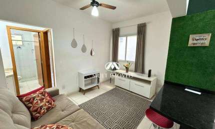 Apartamento Mobiliado com 1 dormitório, 40 m² - Bosque das Juritis - Ribeirão Preto/SP