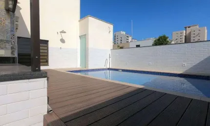 Cobertura Duplex Brooklin Novo 287 metros 3 quartos 01 suíte 3 vg Reformada