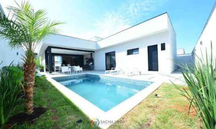 Casa térrea quatro suites condomínio Maison Du Parc