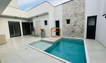 Casa em condomínio fechado com 3 quartos à venda na Avenida Fábio Ferraz Bicudo, Jardim Residencial Dona Maria José, Indaiatuba