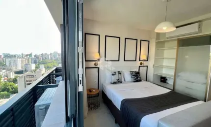 Apartamento Studio com 25,98 m², mobiliado no Lucas by Yoo