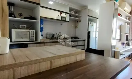 Apartamento com 42,82 m², 1 suíte e 1 vaga de garagem