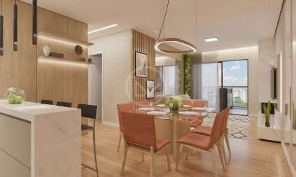 Apartamento para Venda em Curitiba, Bacacheri, 3 dormitórios, 1 suíte, 2 banheiros, 2 vagas