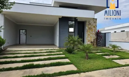 Casa em condomínio fechado com 3 quartos à venda na Rua Adélio Arvani, --, Residencial Central Parque, Salto por R$ 1.500.000
