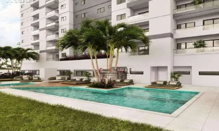 Apartamento com 3 dormitórios à venda, 70 m² por R$ 690.000,00 - Condomínio Residencial Colinas do Paratehy - São José dos Campos/SP