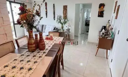 Apartamento com 3 dormitórios à venda, 100 m² por R$ 550.000,00 - Jardim Beira Rio - Jacareí/SP