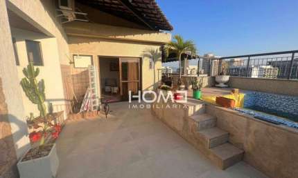 Cobertura com 3 dormitórios à venda, 210 m² por R$ 2.100.000,00 - Barra da Tijuca - Rio de Janeiro/RJ