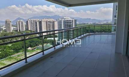 Apartamento com 4 dormitórios à venda, 376 m² por R$ 4.500.000,00 - Barra da Tijuca - Rio de Janeiro/RJ