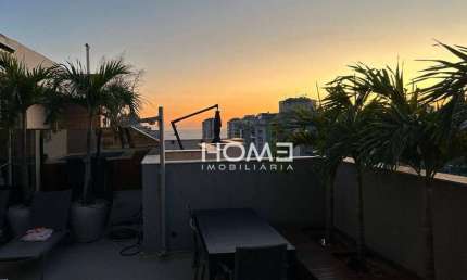 Cobertura com 2 dormitórios, 185 m² - venda por R$ 2.300.000,00 ou aluguel por R$ 18.550,01/mês - Barra da Tijuca - Rio de Janeiro/RJ