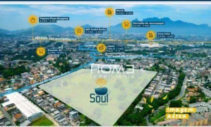 Apartamento com 2 dormitórios à venda, 40 m² por r$ 221.000,00 - taquara - rio de janeiro/rj