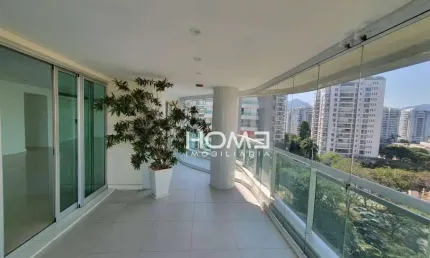 Apartamento com 4 dormitórios à venda, 402 m² por R$ 5.200.000,00 - Península - Rio de Janeiro/RJ