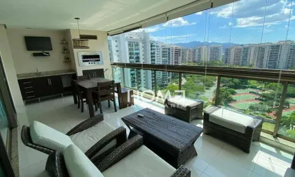 Apartamento com 4 dormitórios à venda, 179 m² por r$ 2.860.000,00 - barra da tijuca - rio de janeiro/rj