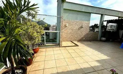Cobertura com 2 dormitórios à venda, 137 m² por r$ 683.000,00 - freguesia de jacarepaguá - rio de janeiro/rj