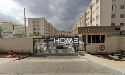 Apartamento com 2 dormitórios à venda, 41 m² por r$ 77.000,00 - campo grande - rio de janeiro/rj