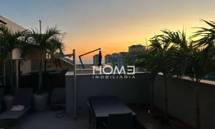 ABM - Cobertura com 2 dormitórios, 185 m² - venda por R$ 2.300.000 ou aluguel por R$ 18.550/mês - Barra da Tijuca - Rio de Janeiro/RJ
