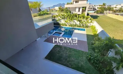 Casa com 5 dormitórios à venda, 850 m² por r$ 10.000.000,00 - barra da tijuca - rio de janeiro/rj