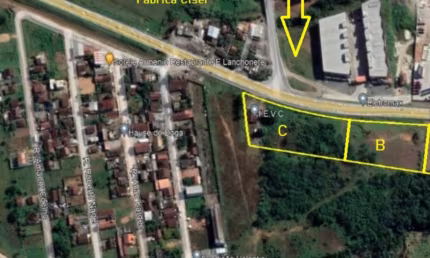 Terreno à venda no Porto Grande, Araquari 