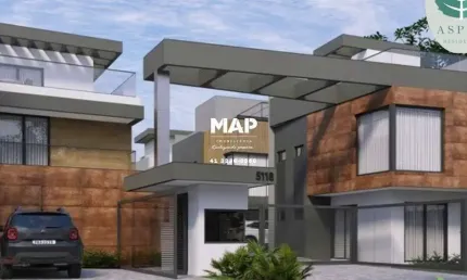 Casa em condomínio fechado com 3 quartos para alugar na avenida cândido hartmann, 5118, santa felicidade, curitiba por r$ 12.000