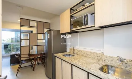 Apartamento com 1 quarto à venda na Rua Desembargador Isaías Bevilaqua, 800, Mercês, Curitiba por R$ 395.000