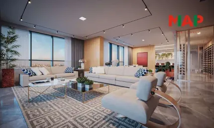 Apartamento com 4 quartos à venda na Rua Martim Afonso, 2888, Bigorrilho, Curitiba por R$ 5.992.900