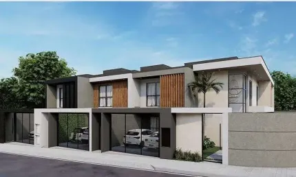 Casa geminada para venda em joinville, saguaçú, 3 dormitórios, 1 suíte, 3 banheiros, 2 vagas