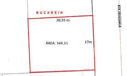 Terreno à venda na Rua Urussanga, 1276, Bucarein, Joinville