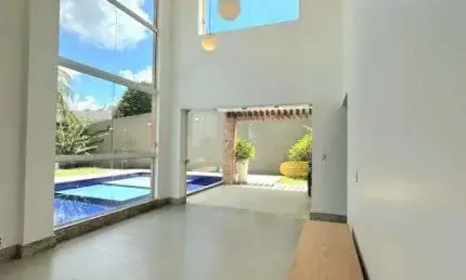 Alphaville Litoral Norte 2 VENDO I Casa Duplex I 380 m² I Pé direito duplo I