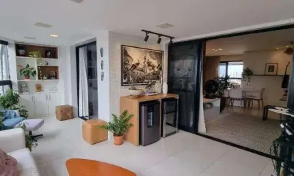 Horto Florestal VENDO I 3 Suítes I 184m2 I 3 Varandas I Decorado I Climatizado I Andar Altíssimo