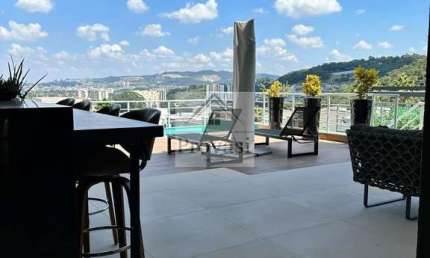 Tamboré 10 (Santana de Parnaíba) - Magnífica Casa no Tamboré 10 - 4 Suítes - 550m² - VISTA DESLUMBRANTE - R$ 6.500.000,00